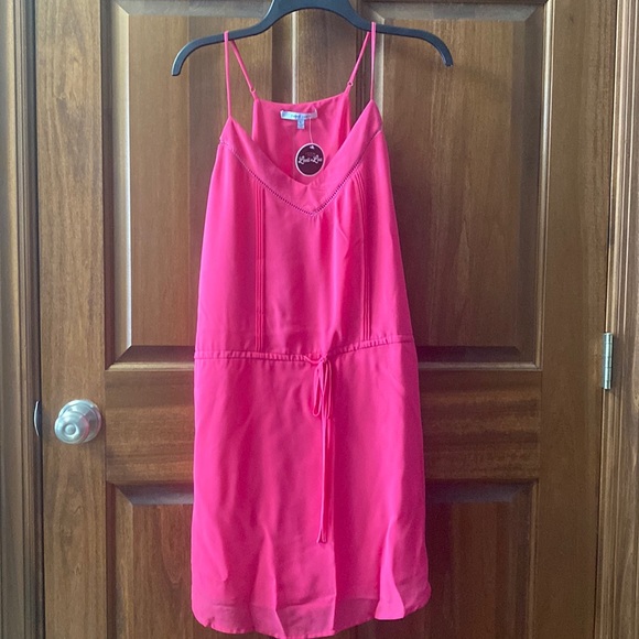 Pink summer dress, size L, NEW - Picture 1 of 3